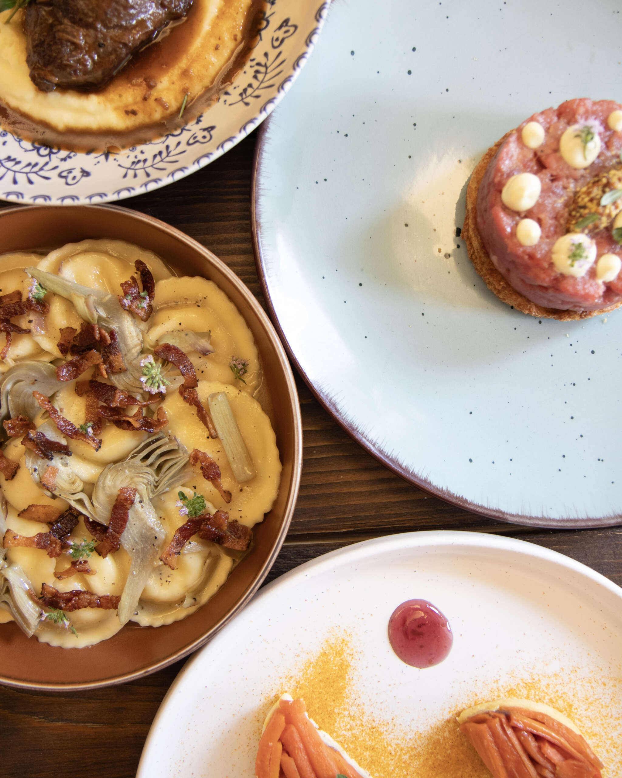 Un piatto del menu di Cat l’è Bon